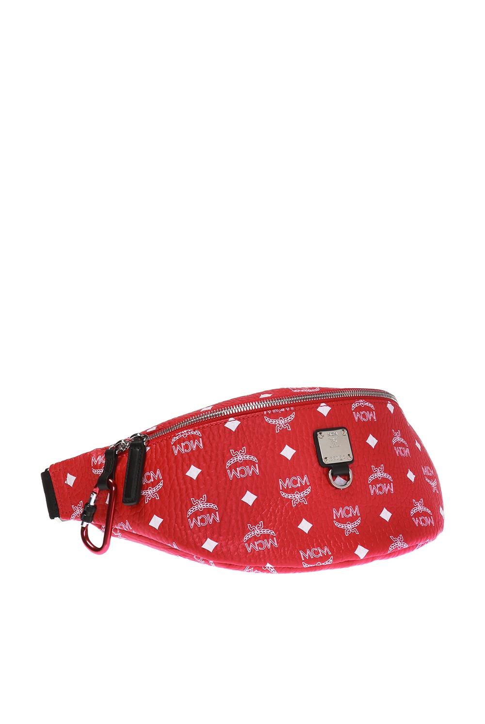 Mcm white fanny pack hot sale